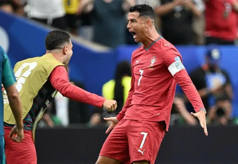 Ở tuổi 41, Ronaldo muốn tiếp tục tạo áp lực lên HLV trưởng đội tuyển Bồ Đào Nha. Ảnh: THX