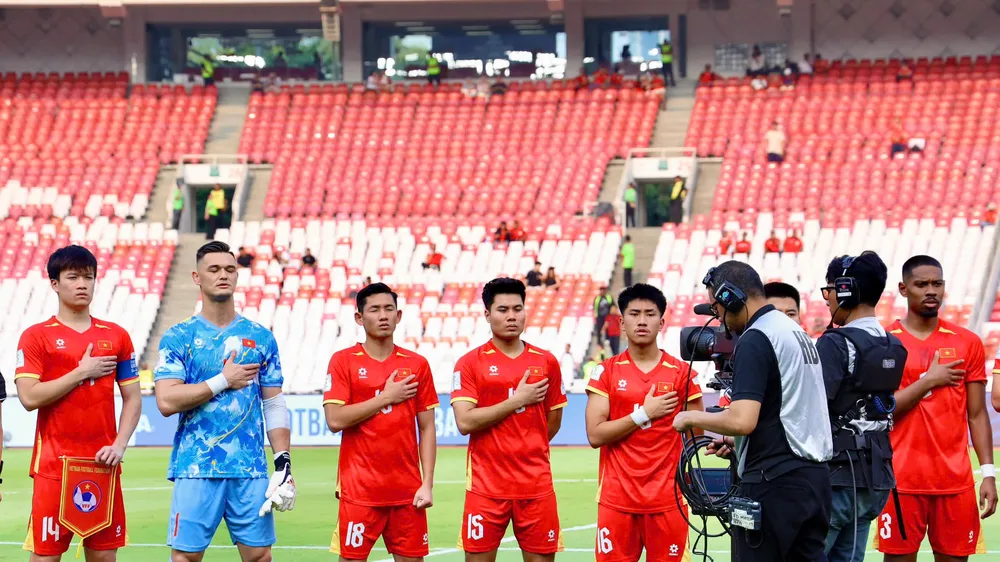Đội tuyển Việt Nam có nhiều thuận lợi ở vòng loại World Cup 2030 khu vực châu Á. Ảnh: ANH KHOA