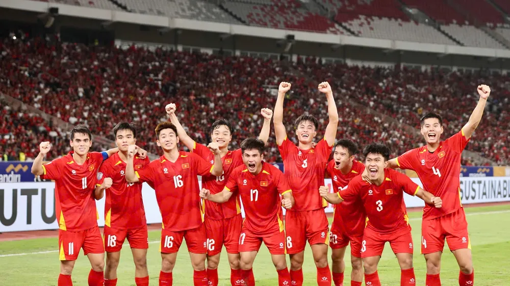 U23 Việt Nam vô địch giải U23 Đông Nam Á 2025. Ảnh: VFF