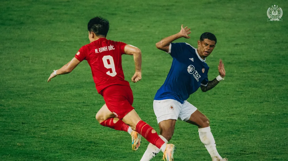Đình Bắc không sang Thượng Hải cùng CLB CAHN ở lượt trận thứ ba AFC Champions League Elite. Ảnh: CAHN FC