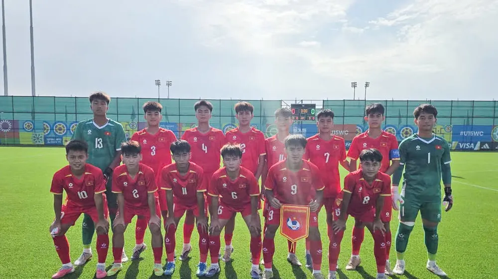 U15 Việt Nam sẽ so tài cùng đội Rwanda ở vòng 1/16.