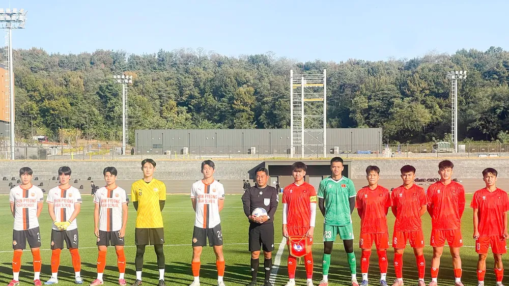 U17 Việt Nam kết thúc chuyến tập huấn tại Hàn Quốc để chuẩn bị cho VCK U17 World Cup 2026.