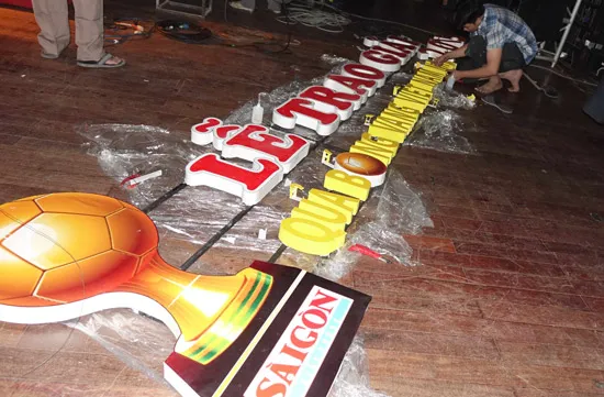 Trước giờ khai mạc Gala