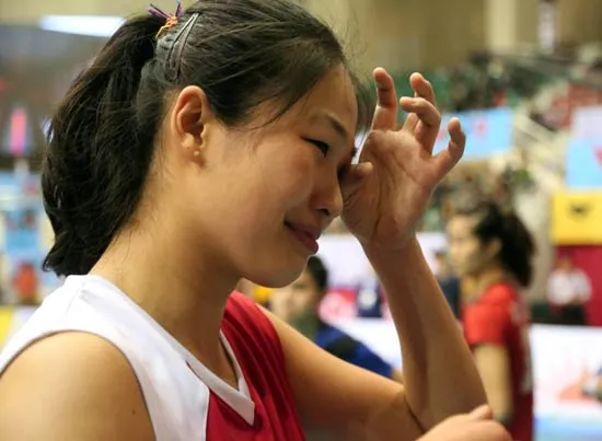 Nước mắt chiến thắng