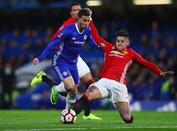 Man.United (5) - Chelsea (1): 3-4-3, hay 3-5-2?