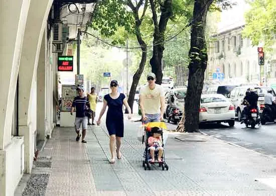 Đi bộ thì đi thế nào?