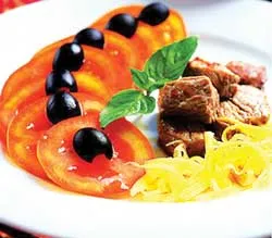 Salad bò - ô liu