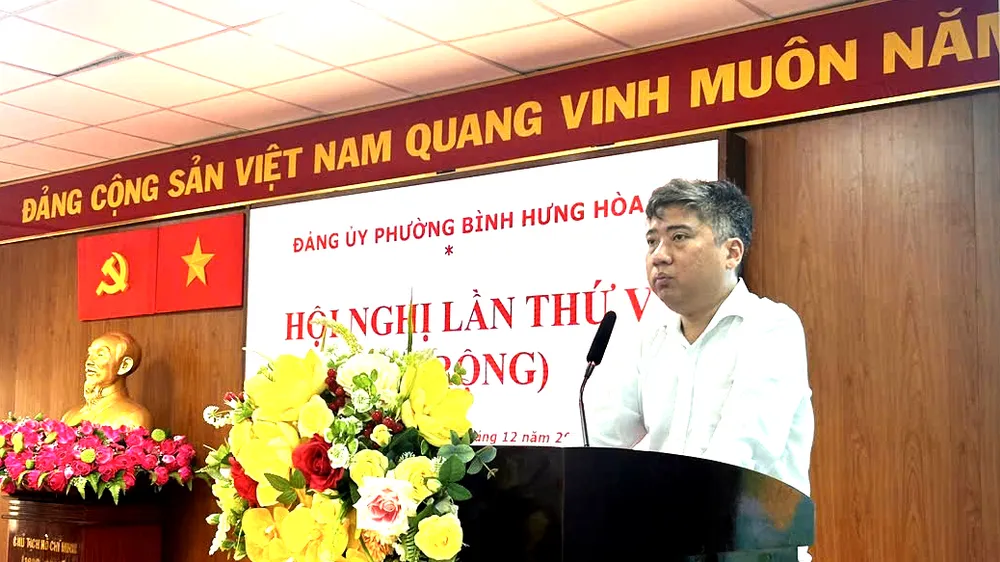 Phường Bình Hưng Hòa thực hiện 11 dự án trường học và công viên