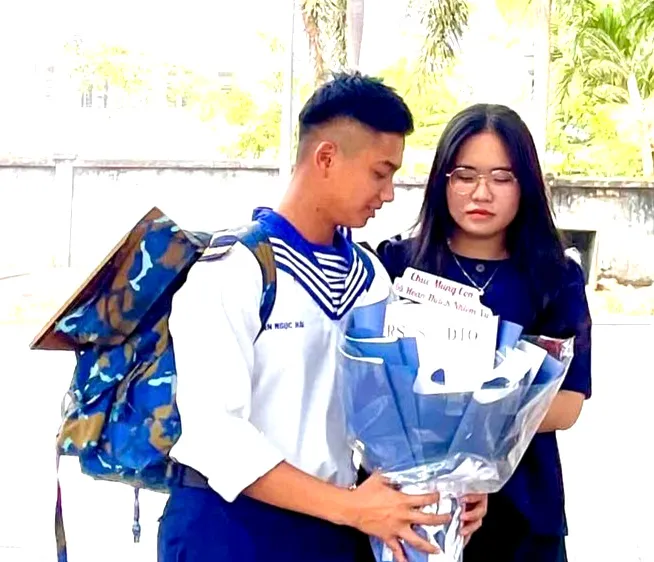 Xã Châu Pha đón 39 quân nhân xuất ngũ