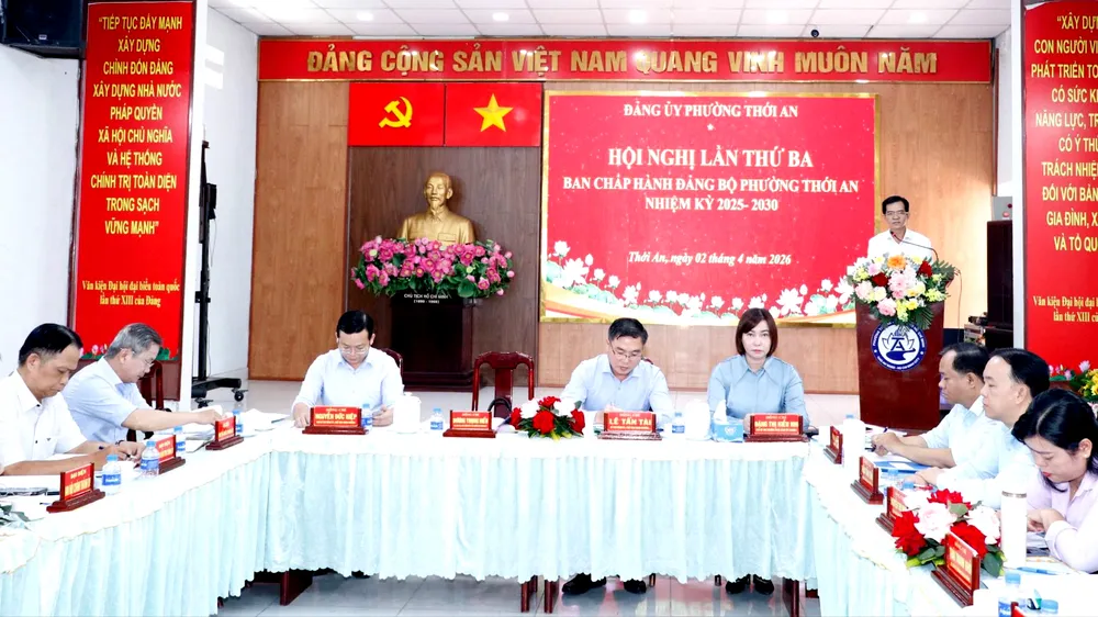 Phường Thới An dùng flycam để quản lý trật tự xây dựng