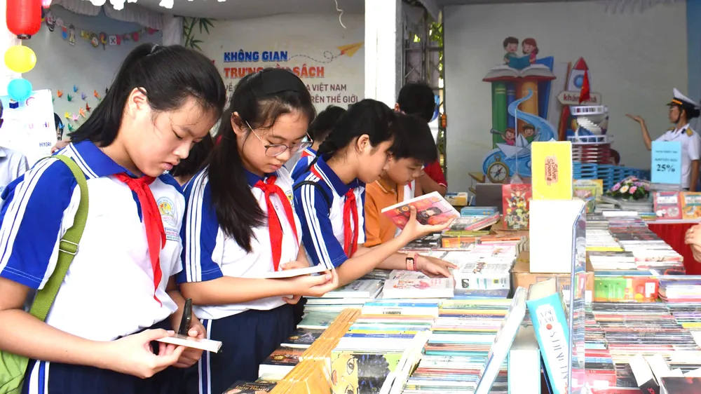 Nhiều hoạt động hấp dẫn tại Hội sách thiếu nhi ở phường Vũng Tàu