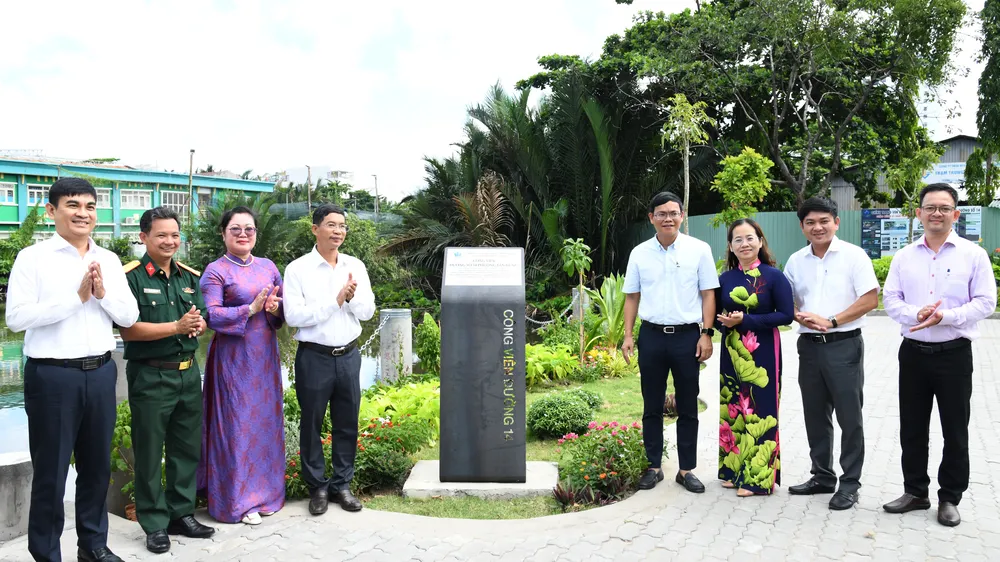 Phường Tân Hưng khánh thành, khởi công nhiều công trình dân sinh