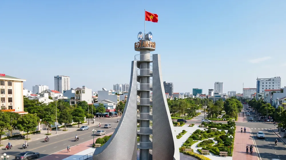 Phối cảnh Tháp cảnh quan phường Dĩ An