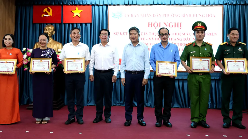 Phường Bình Hưng Hòa nhiều chỉ tiêu kinh tế - xã hội đều đạt và vượt kế hoạch 