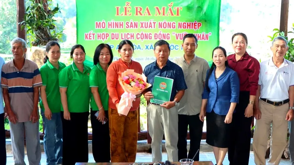 Xã Phước Hải ra mắt mô hình du lịch cộng đồng vườn nhãn