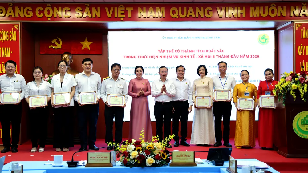 Phường Bình Tân: Tỷ lệ hài lòng của người dân, doanh nghiệp đạt gần 100%
