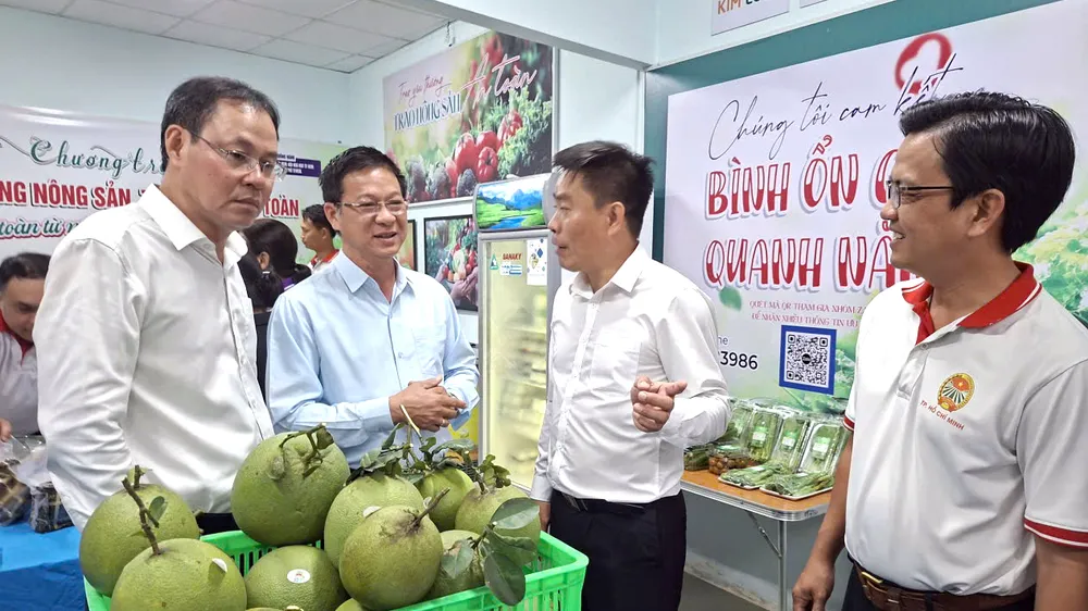 Phường Gia Định ra mắt điểm cung ứng nông sản, thực phẩm an toàn