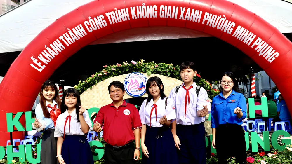 Thêm một “Không gian xanh” ở phường Minh Phụng