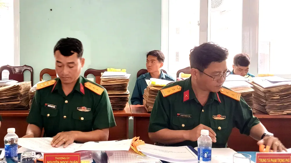 Phường Tân Phước xét duyệt nguồn tuyển quân năm 2027