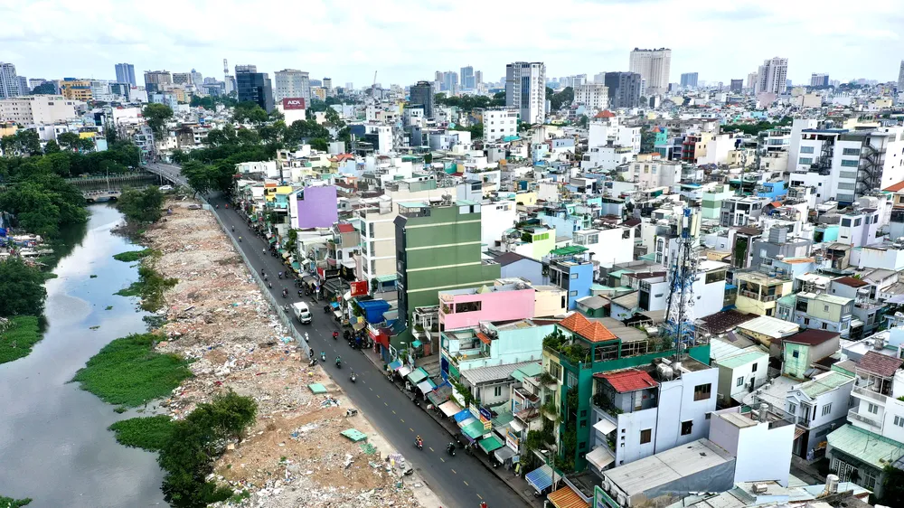 Dự án cải tạo rạch Xuyên Tâm dọc trục đường Bùi Hữu Nghĩa (phường Gia Định)