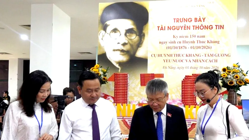 Nêu gương cụ Huỳnh Thúc Kháng, khơi dậy trí tuệ, ý chí và khát vọng Việt Nam