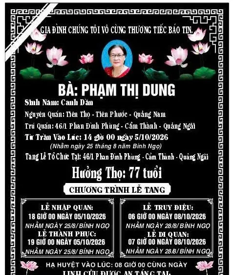 Tin buồn