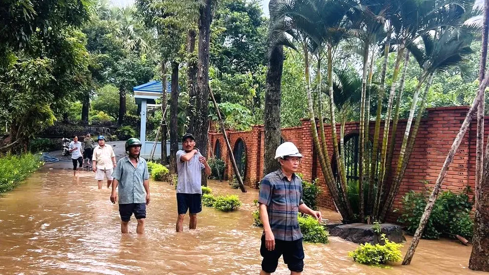 Xã Xuân Sơn chủ động phòng chống nguy cơ ngập lụt