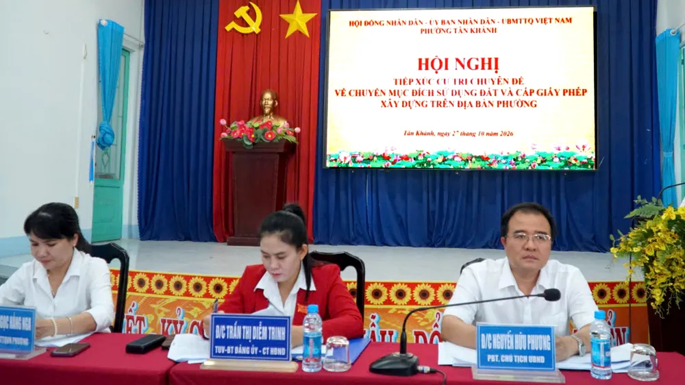 Không để người dân đi lại nhiều lần khi xin cấp giấy phép xây dựng 