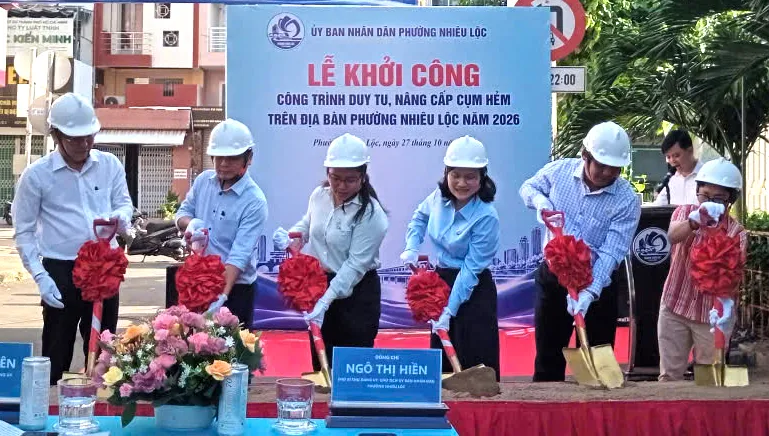 Phường Nhiêu Lộc duy tu, nâng cấp nhiều tuyến hẻm