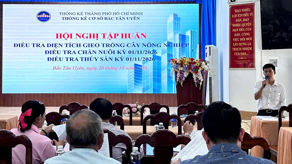Triển khai rộng rãi đợt thống kê về nông nghiệp và nuôi trồng thủy sản