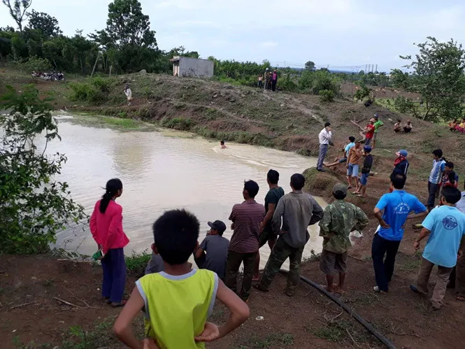Đắk Nông: Hai cháu bé đuối nước thương tâm