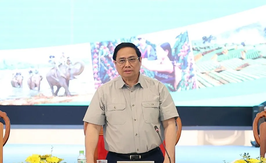Thủ tướng Chính phủ Phạm Minh Chính: Tập trung tối đa nguồn lực phát triển vùng Tây Nguyên