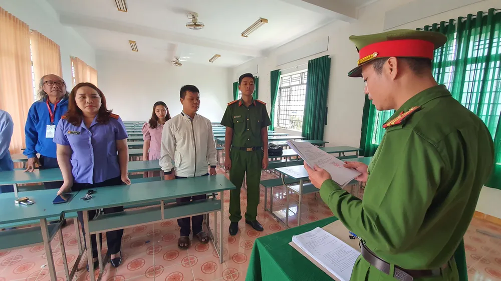 Khởi tố Phó Hiệu trưởng trường Cao đẳng Công thương Việt Nam, chi nhánh Đắk Lắk