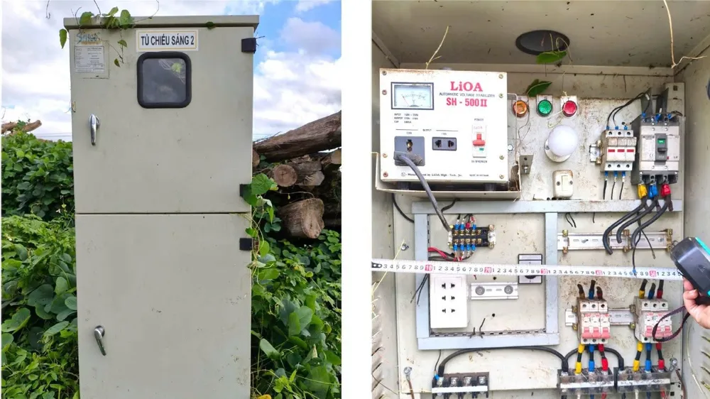 Thiết bị điện và cáp ngầm của dự án đường tránh phía Đông Buôn Ma Thuột liên tục bị mất trộm