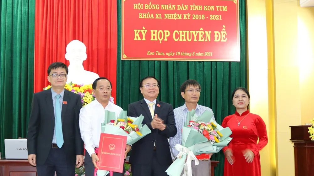 Ông Nguyễn Ngọc Sâm được bầu giữ chức Phó Chủ tịch UBND tỉnh Kon Tum