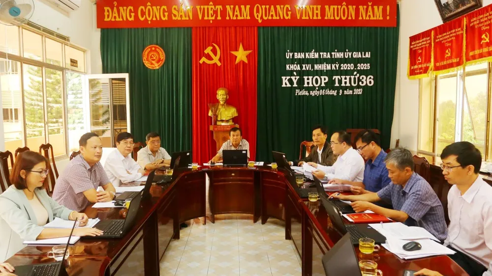 Gia Lai kỷ luật nhiều cán bộ, đảng viên 
