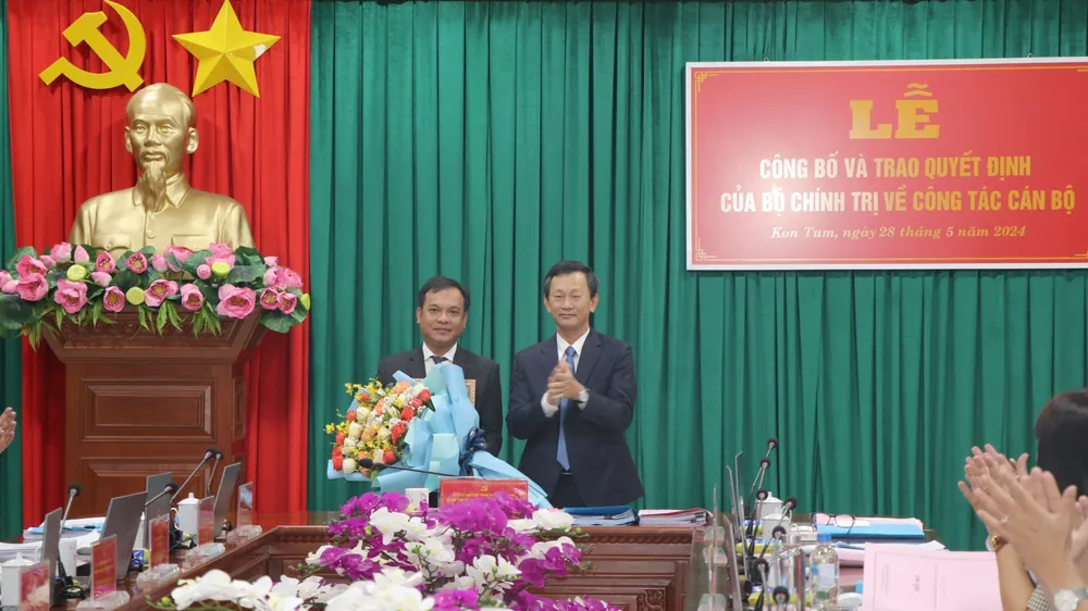 Kon Tum có tân Phó Bí thư Tỉnh ủy