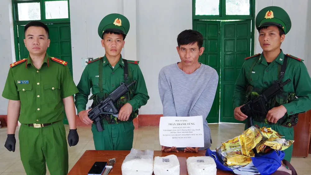 Đối tượng Trần Thanh Tùng bị bắt