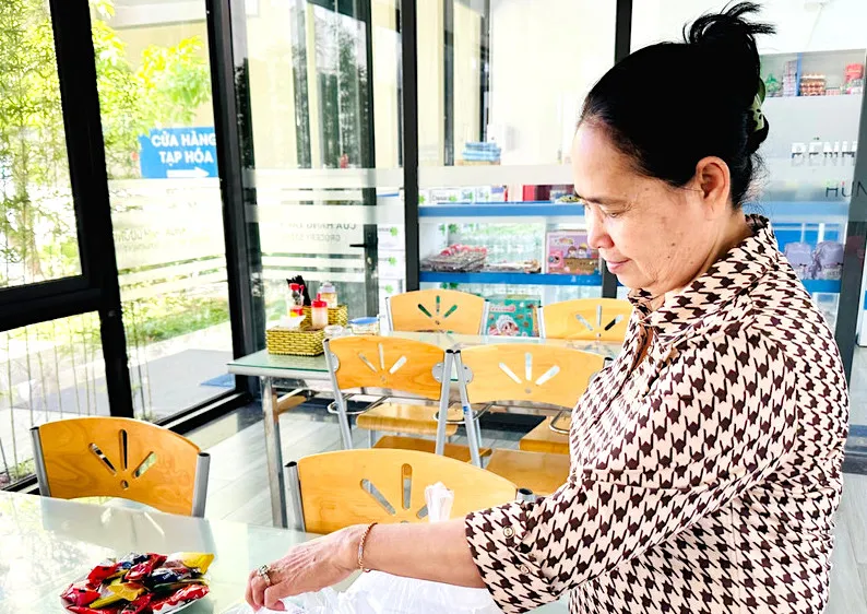 Các suất cơm miễn phí cho bệnh nhân đã góp phần giúp bệnh nhân có thêm điều kiện để tập trung chữa bệnh