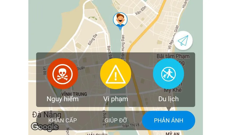 Phản ánh ý kiến về Đà Nẵng qua ứng dụng "KuuHo"