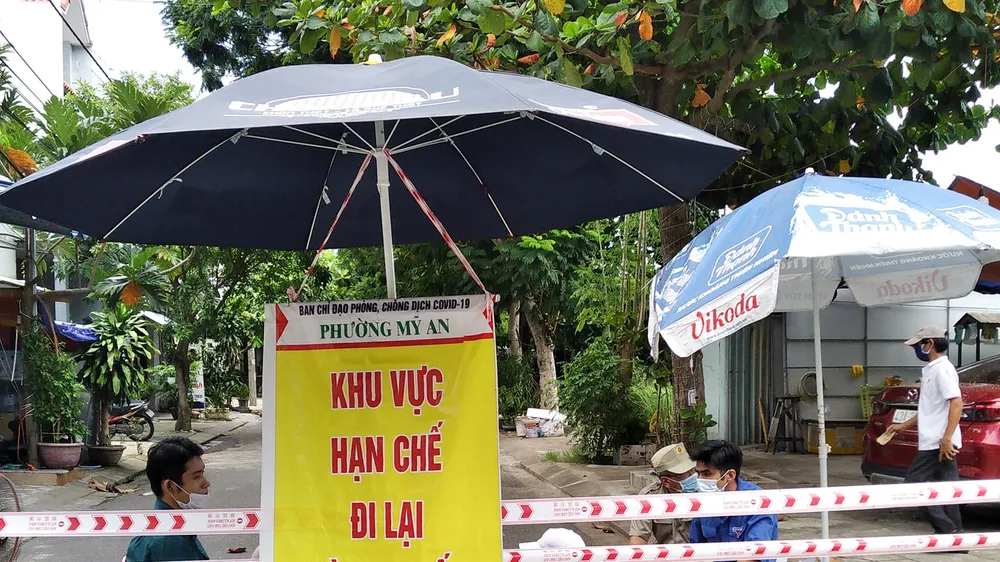 Đà Nẵng thiết lập cách ly y tế đối với một khu vực ở quận Ngũ Hành Sơn