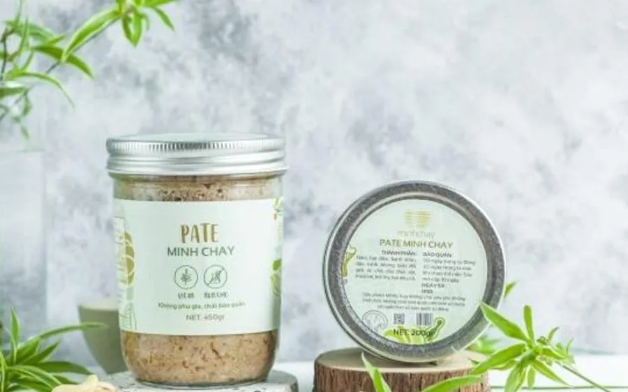 Sản phẩm pate Minh Chay của Công ty TNHH Hai Thành viên Lối sống mới