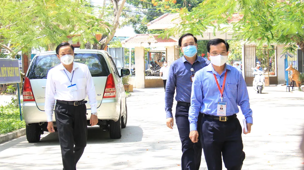 Đà Nẵng: Bộ GD-ĐT kiểm tra công tác tổ chức Kỳ thi tốt nghiệp THPT đợt 2