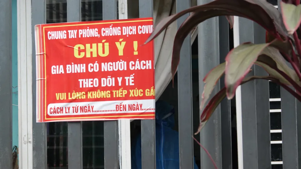 Hiện nay, phường Thọ Quang có khoảng 10 trường hợp thí điểm điều trị, cách ly F0 tại nhà