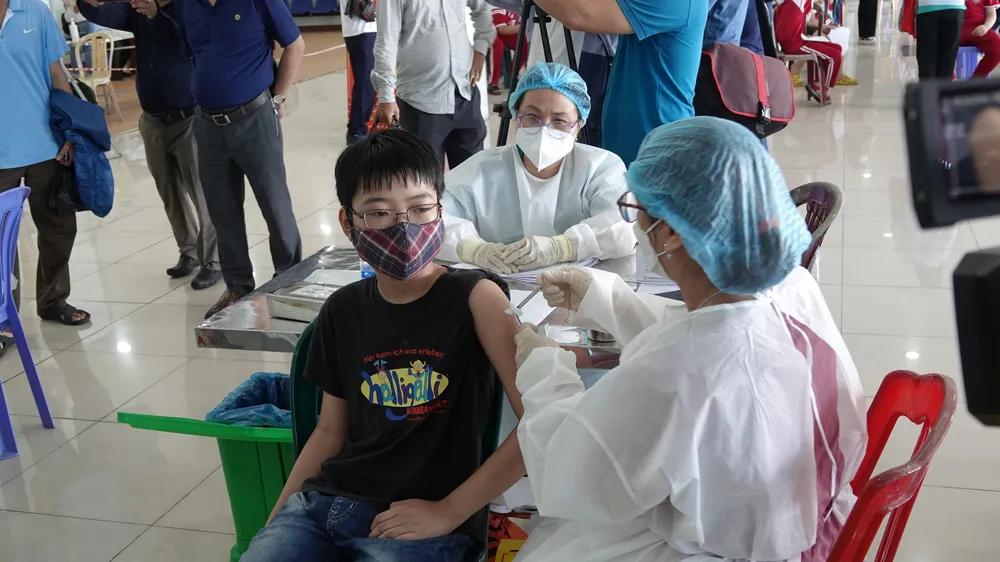 Việc tiêm vaccine được triển khai đúng kế hoạch