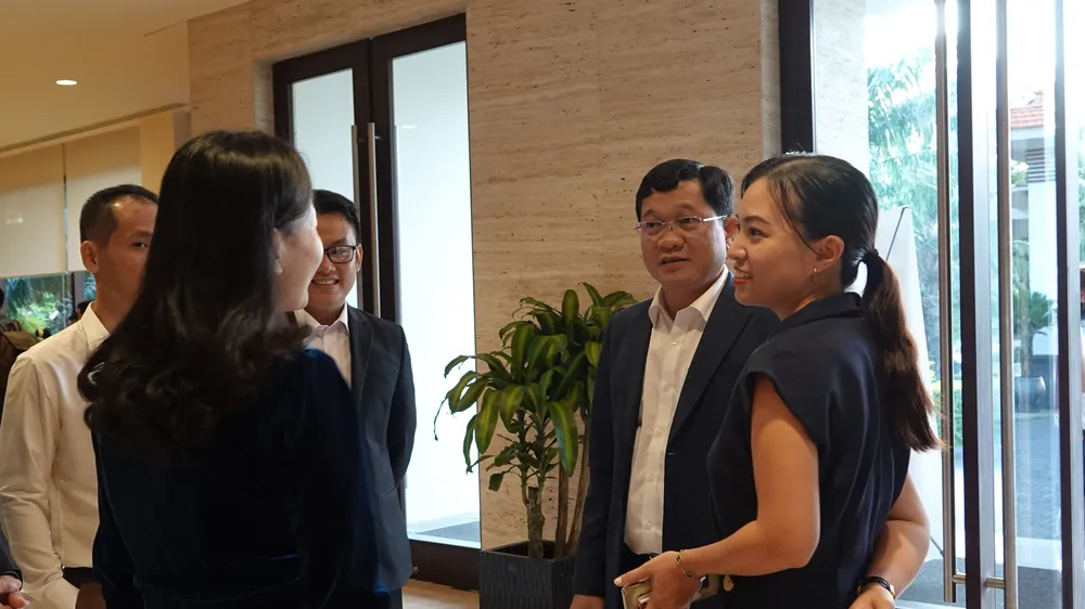 Lãnh đạo TP Đà Nẵng trao đổi sau Diễn đàn "Đà Nẵng – Điểm đến tiềm năng châu Á” 