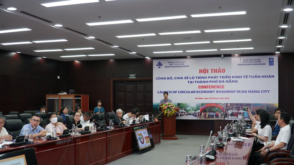 Lãnh đạo TP Đà Nẵng đã giao Viện Nghiên cứu Phát triển kinh tế - xã hội Đà Nẵng triển khai Nghiên cứu xây dựng và phát triển kinh tế tuần hoàn trên địa bàn trong năm 2021