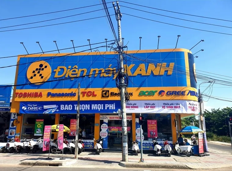 Siêu thị Điện máy Xanh trên đường Tôn Đức Thắng (quận Liên Chiểu, TP Đà Nẵng)