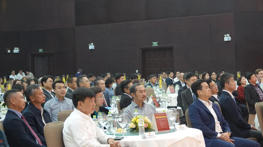 Buổi gặp mặt có hơn 250 đại biểu doanh nghiệp. Ảnh: XUÂN QUỲNH