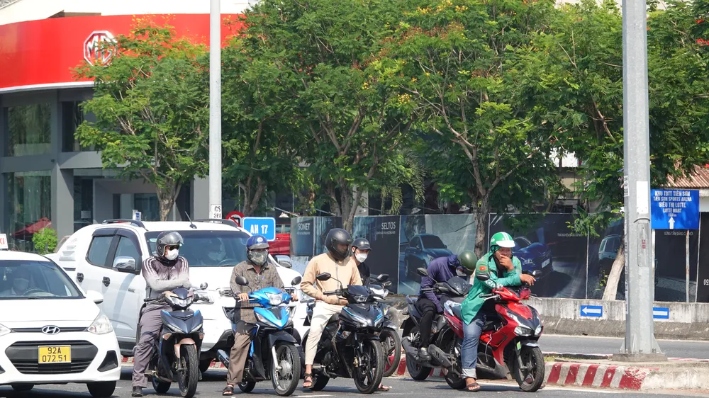 Grab hoạt động tại TP Đà Nẵng. Ảnh: XUÂN QUỲNH